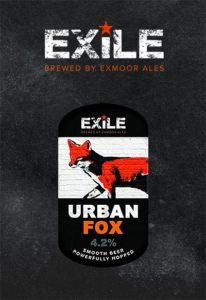 Exile brand logo and Urban Fox clip
