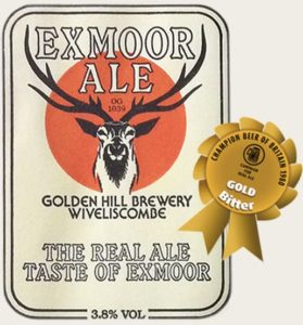 Exmoor Ales Label and award